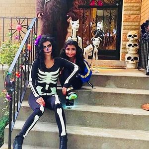 Leg Avenue glow in the dark skeleton catsuit S